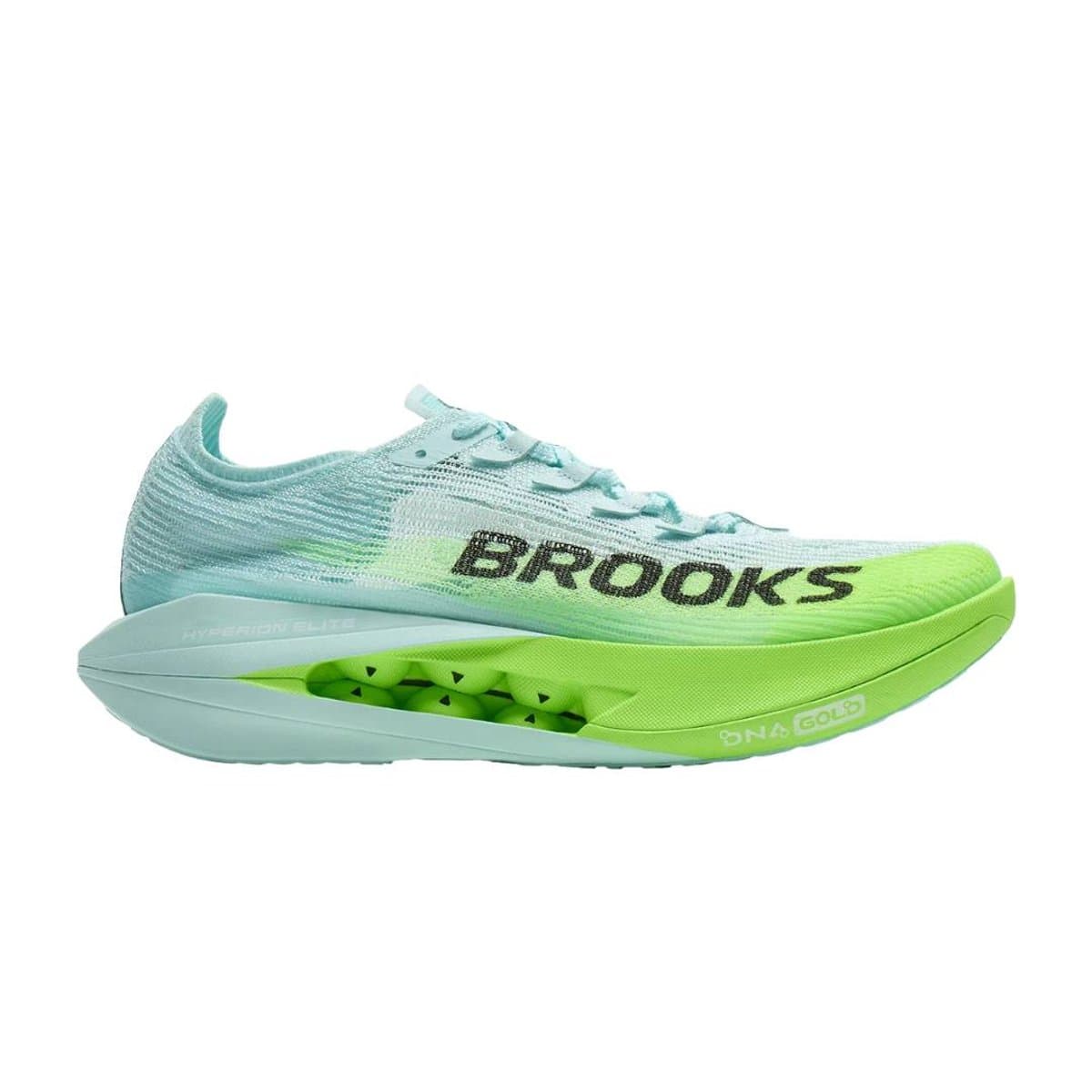 Zapatillas Brooks Hyperion Elite 5 Azul Verde SS26 Unisex, Talla 44.5 - EUR