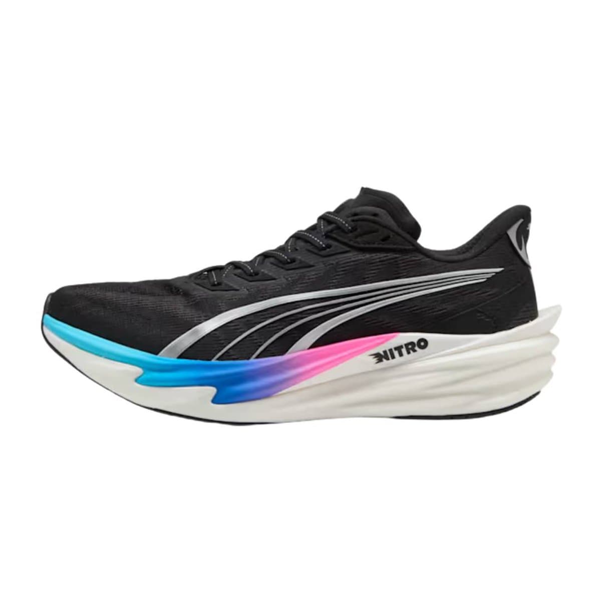 Zapatillas Puma Deviate NITRO 4 Negro Azul SS26, Talla 48.5 - EUR