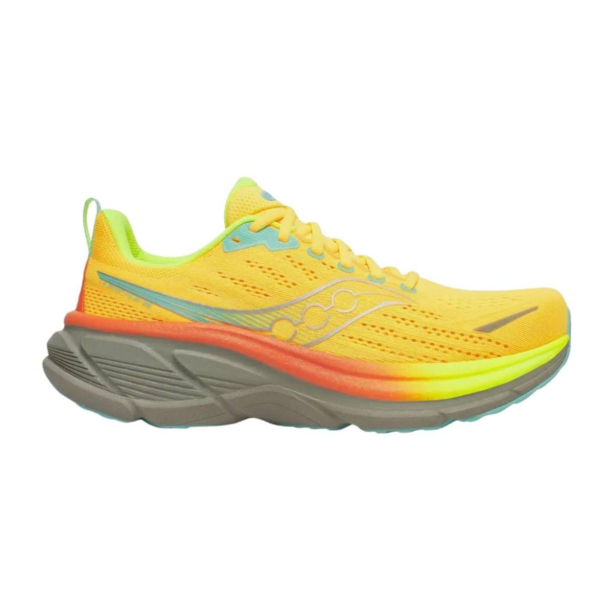 Zapatillas Saucony Hurricane 25 Amarillo Gris SS26, Talla 42.5 - EUR