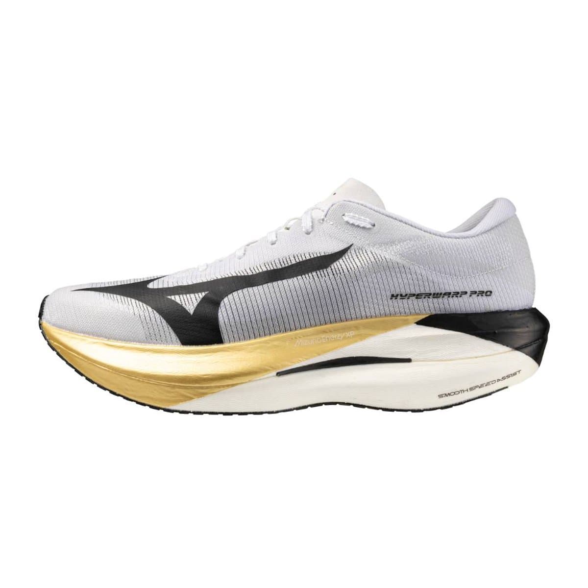 Zapatillas Mizuno Hyperwarp Pro Blanco Dorado SS26 Unisex, Talla 45 - EUR
