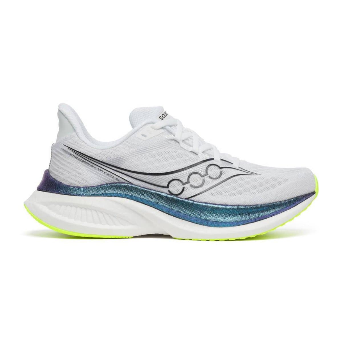 Zapatillas Saucony Endorphin Speed 5 Blanco Azul SS26 Mujer, Talla 38 - EUR