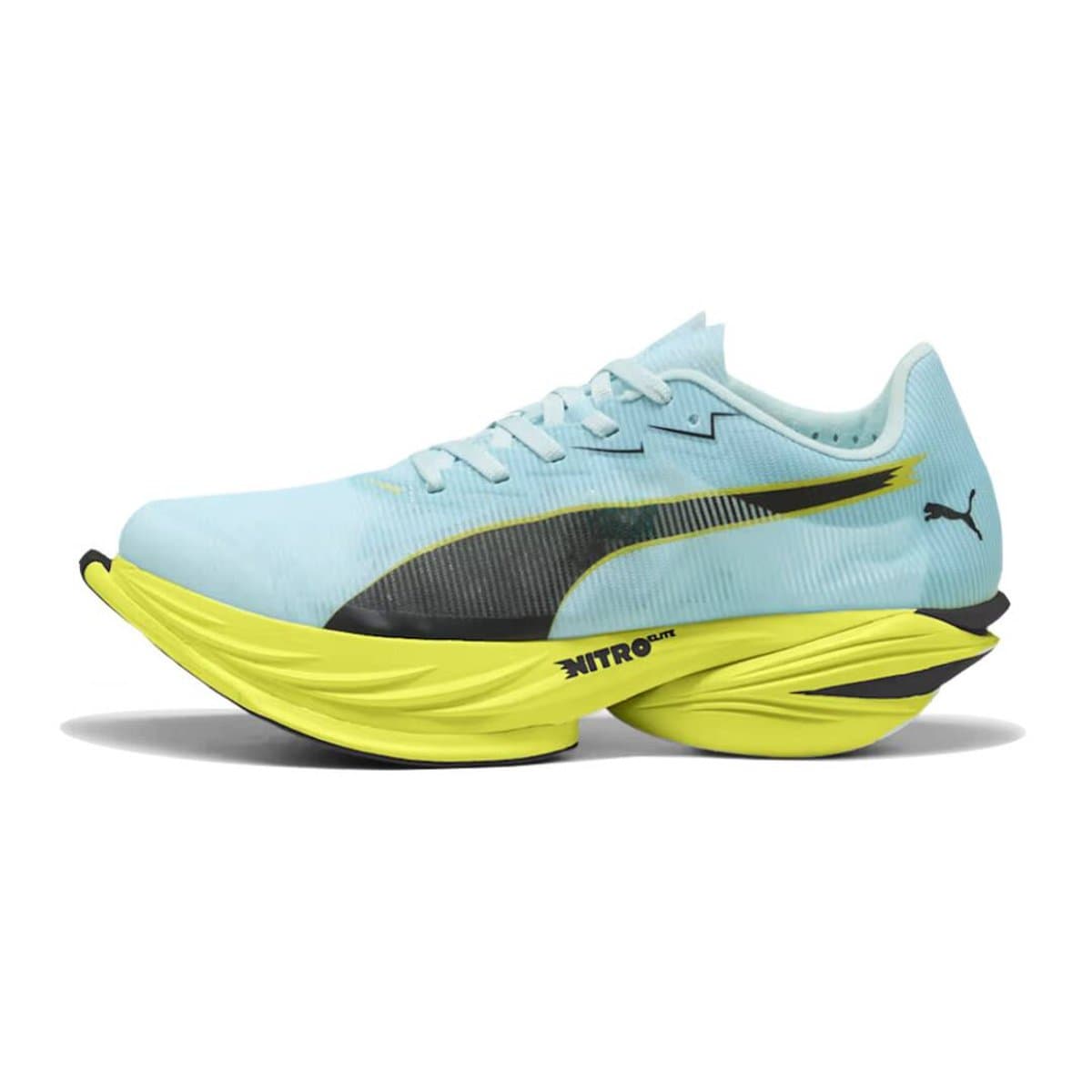 Zapatillas Puma FAST-R NITRO Elite 3 Azul Amarillo SS26, Talla 44.5 - EUR