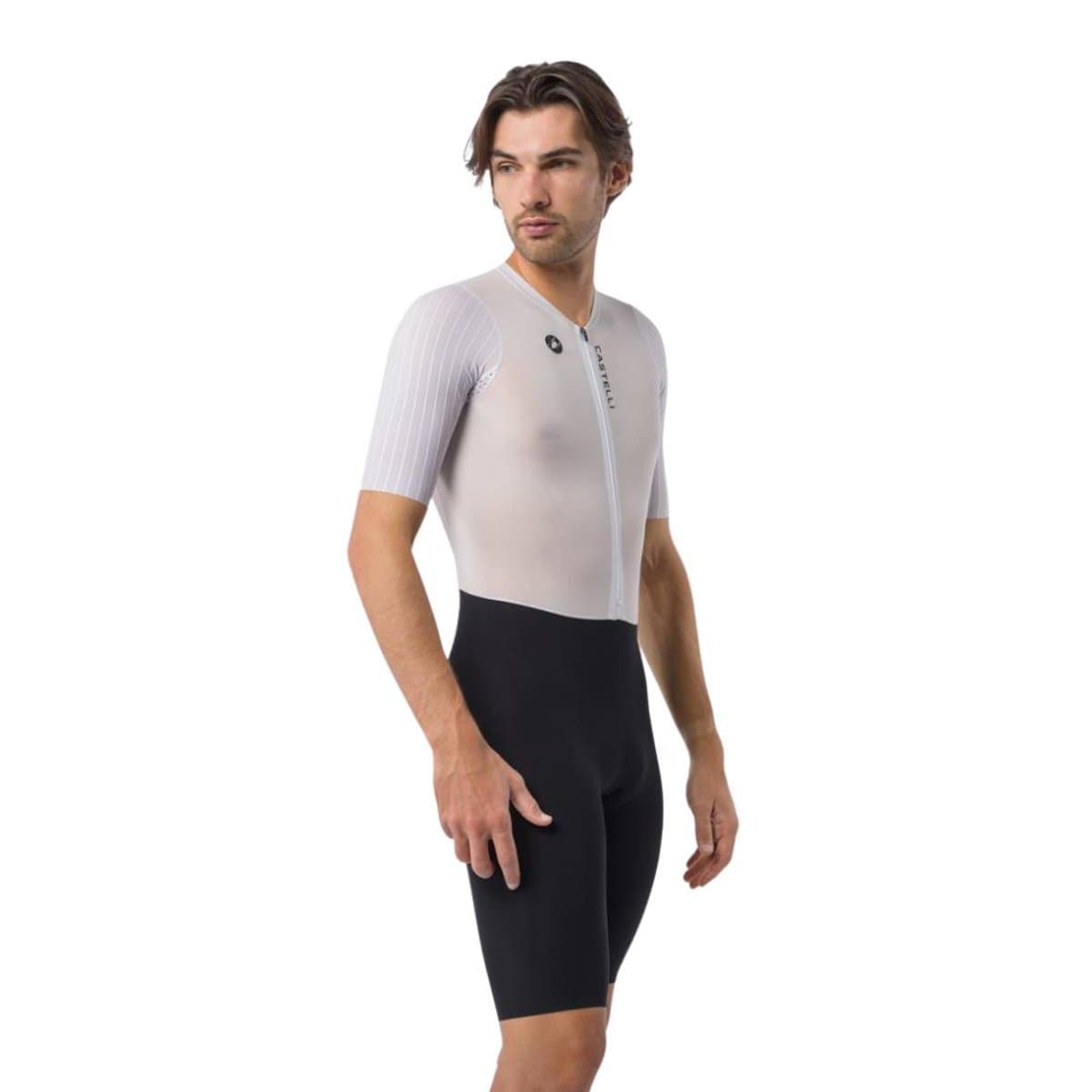 Mono de Ciclismo Castelli Integral PR 3 Speed Blanco