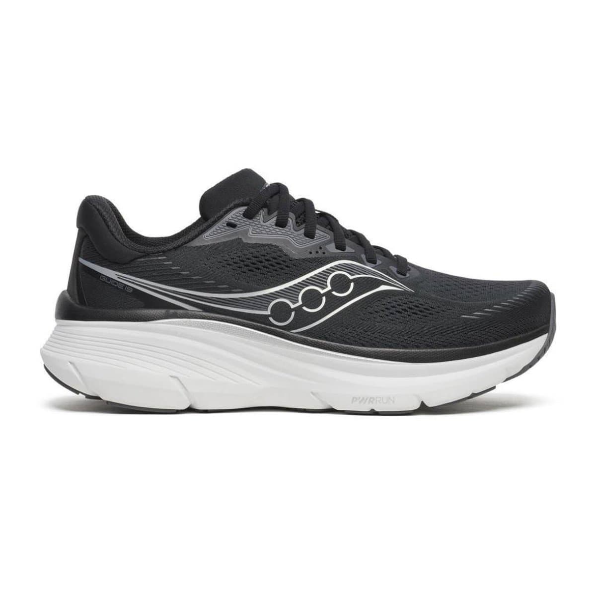 Zapatillas Saucony Guide 19 Negro Blanco SS26, Talla 40 - EUR