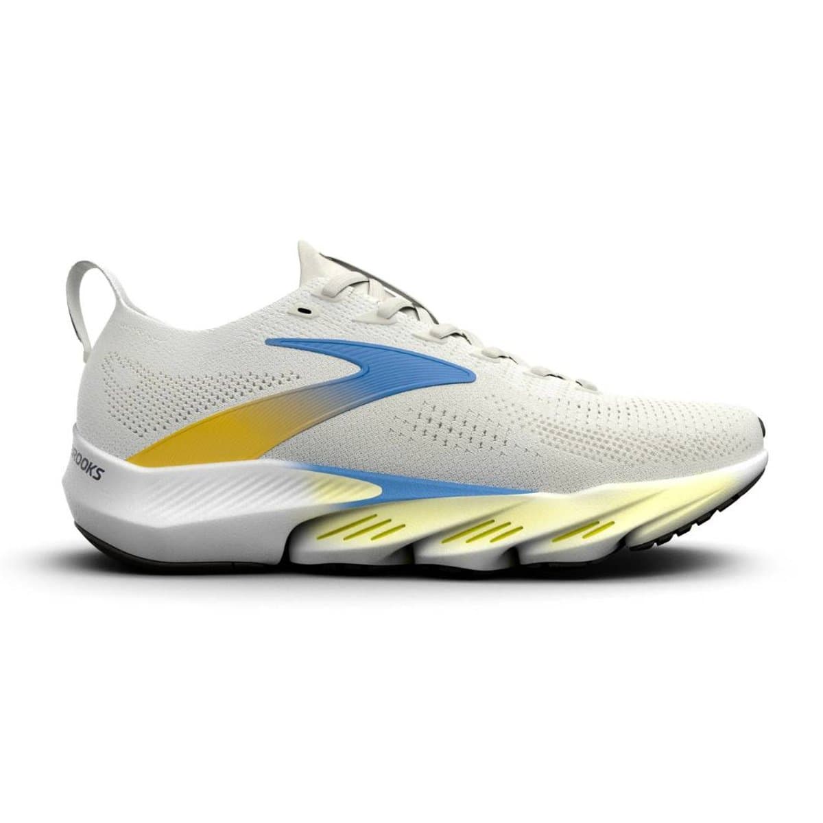 Zapatillas Brooks Glycerin Flex Blanco Amarillo AW26, Talla 44 - EUR