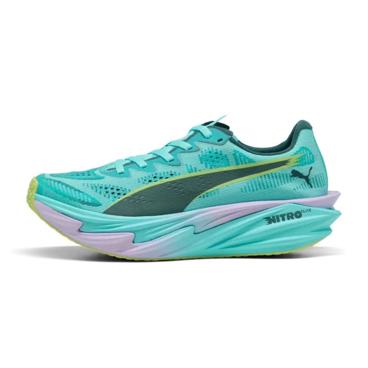 Zapatillas Puma Deviate NITRO Elite 4 HYROX Azul Amarillo AW26 Mujer, Talla 38 - EUR