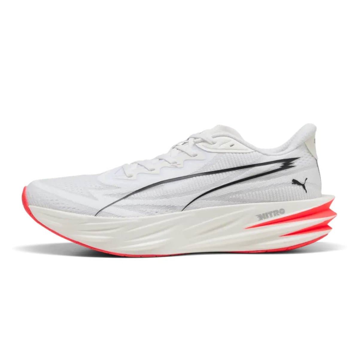 Zapatillas Puma Deviate Pure NITRO Blanco Rojo AW26, Talla 41 - EUR