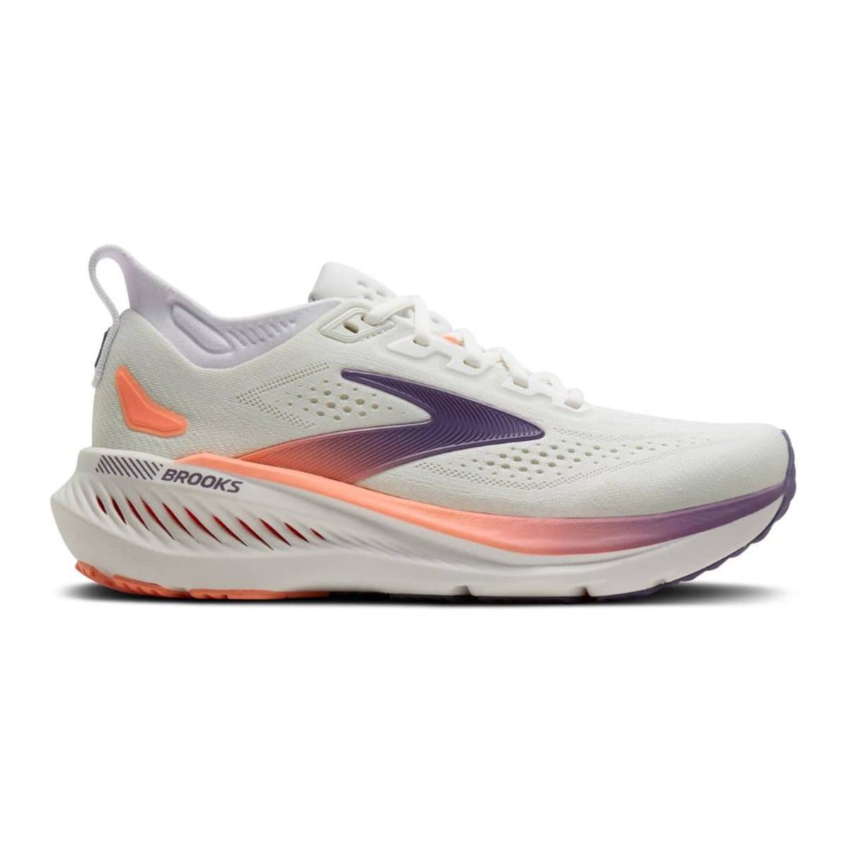 Zapatillas Brooks Glycerin GTS 23 Blanco Naranja AW26 Mujer, Talla 44.5 - EUR
