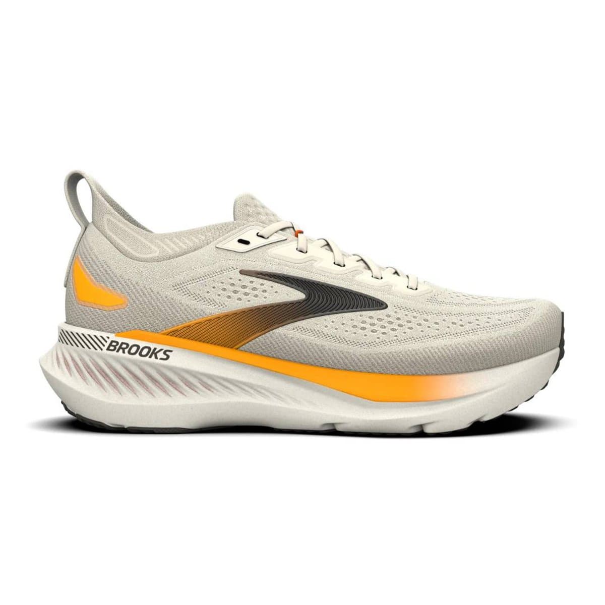 Zapatillas Brooks Glycerin GTS 23 Beige Naranja AW26, Talla 49.5 - EUR