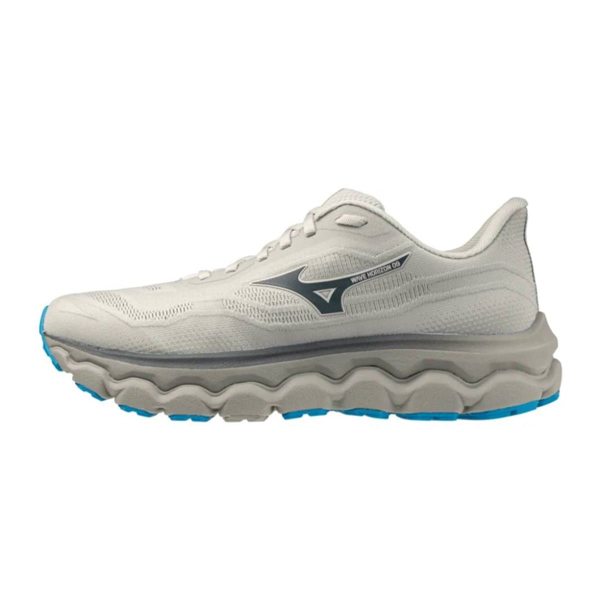 Zapatillas Mizuno Wave Horizon 9 Beige Azul AW26, Talla 39 - EUR