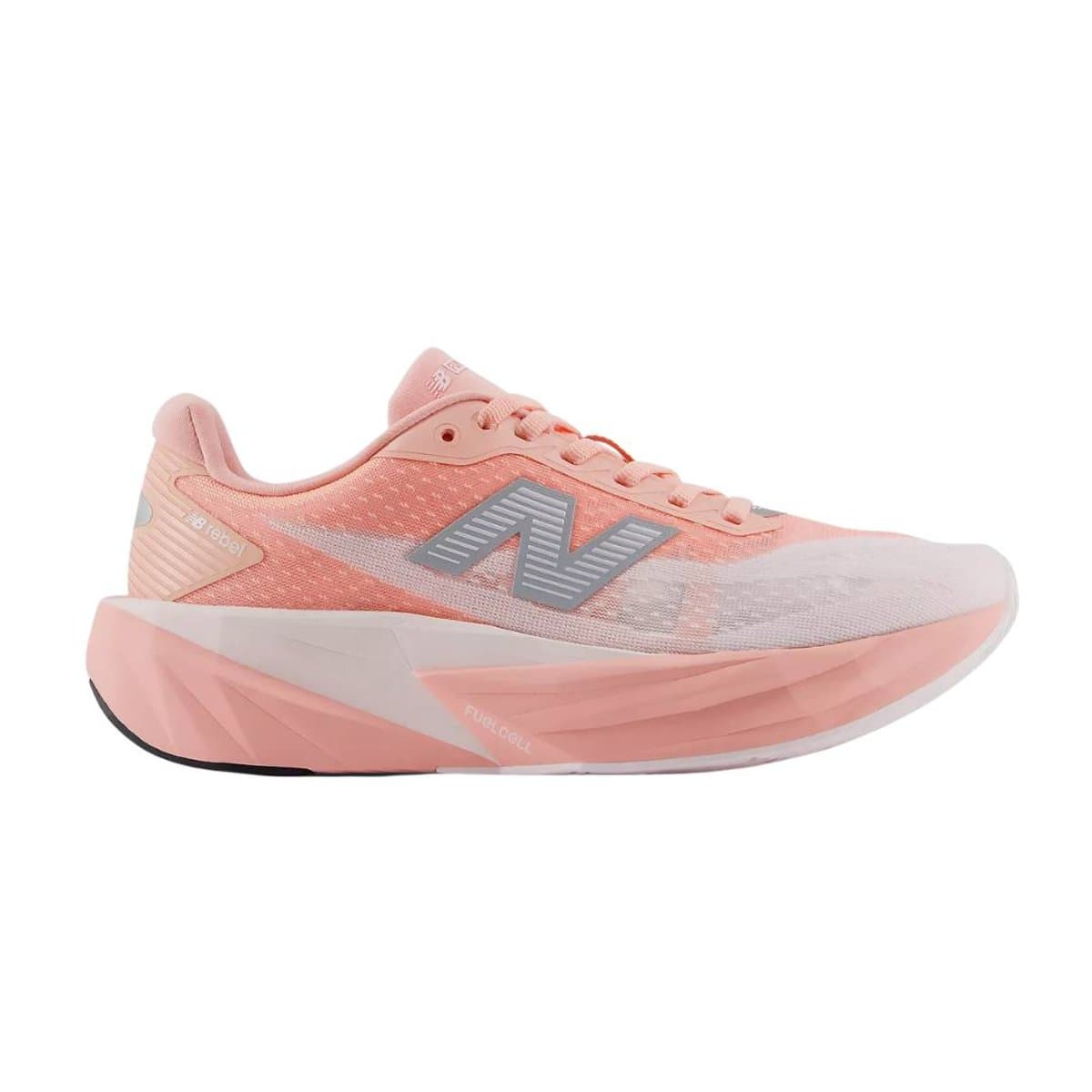 Zapatillas New Balance FuelCell Rebel v5 Rosa Blanco AW26 Mujer, Talla 41.5 - EUR