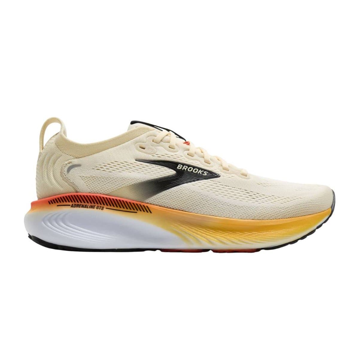Zapatillas Brooks Adrenaline GTS 25 Beige Naranja AW26, Talla 46.5 - EUR