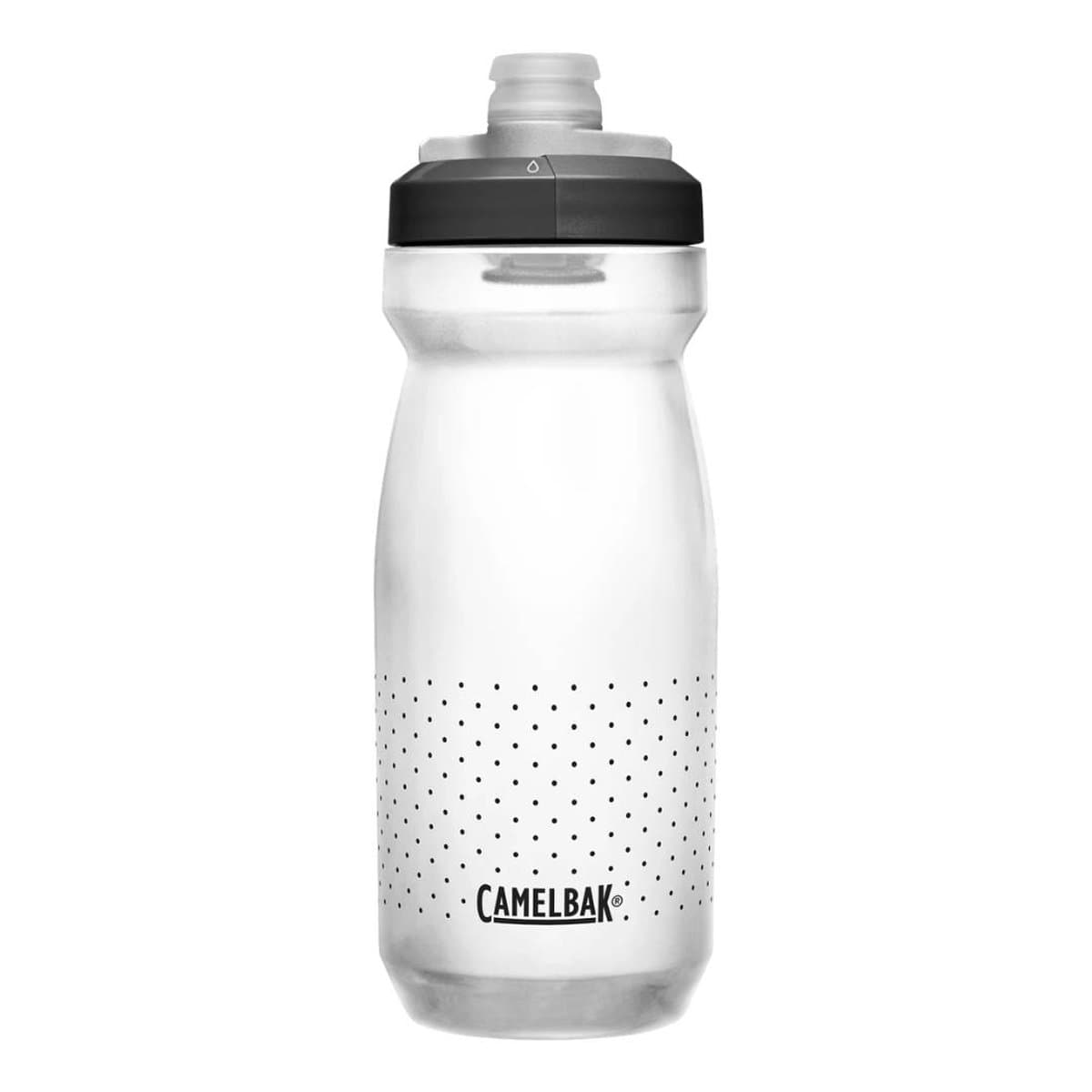Bidón Camelbak Podium Carbon 620 ml Blanco Negro