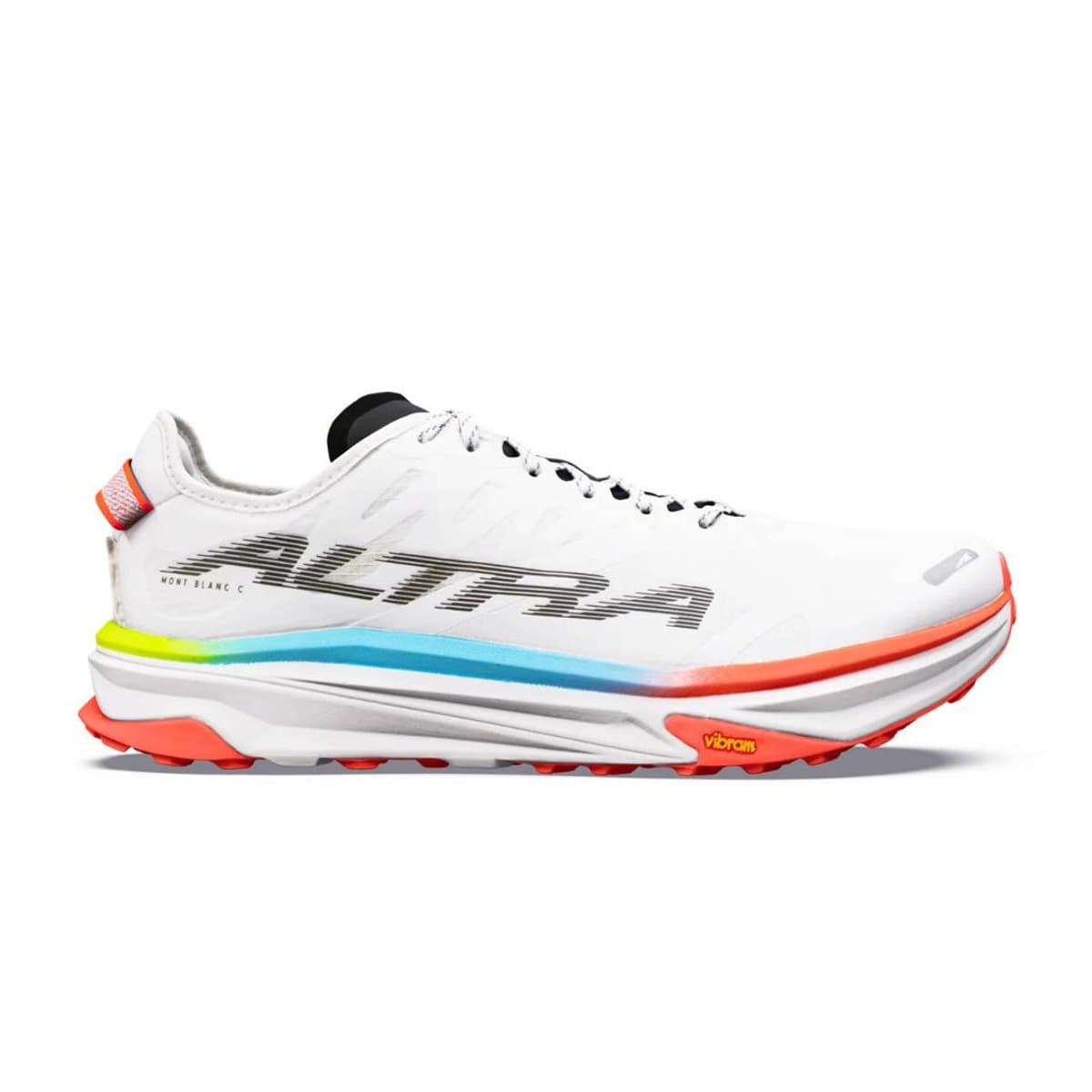 Zapatillas Altra Mont Blanc Carbon Blanco Naranja AW26, Talla 46 - EUR