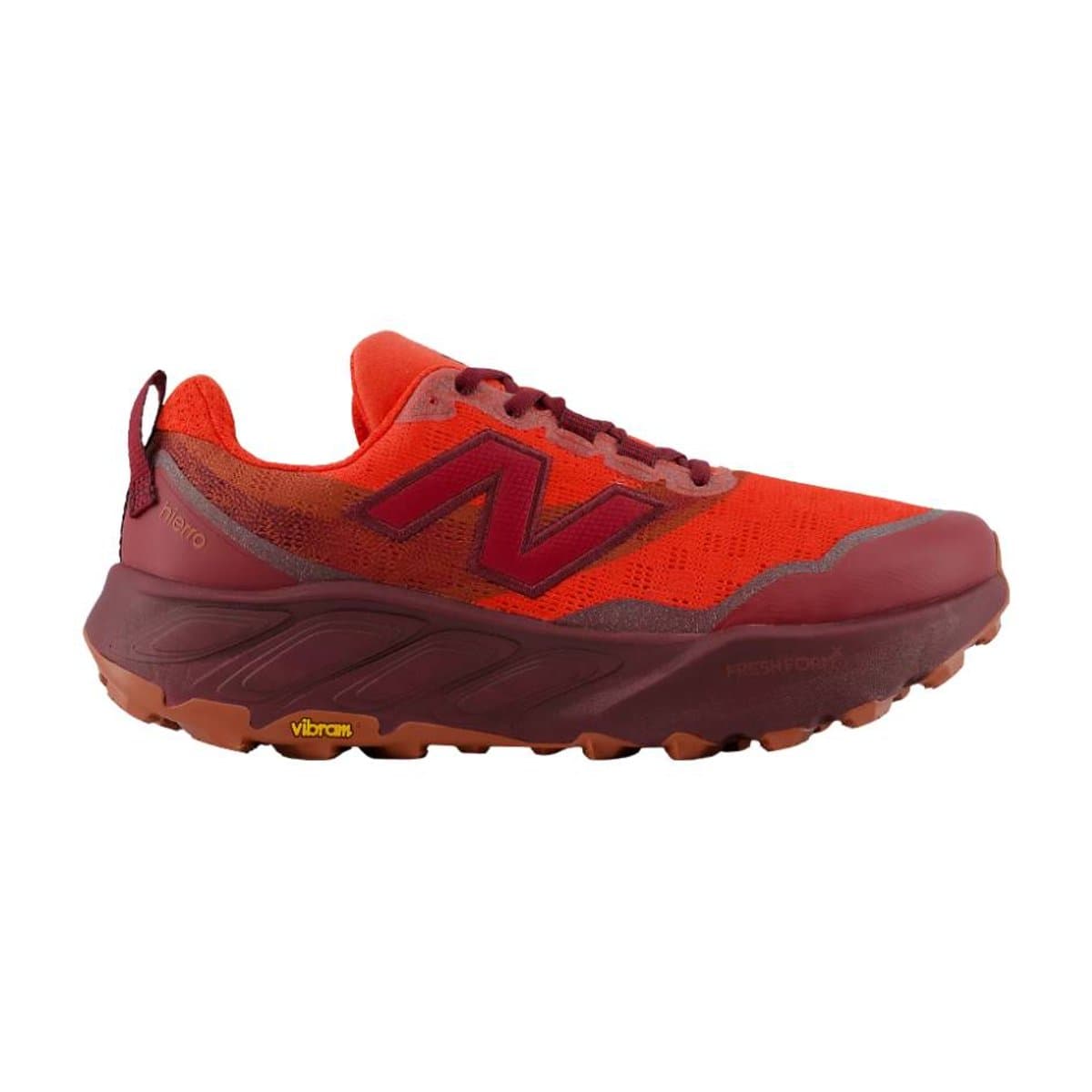 Zapatillas New Balance Fresh Foam X Hierro v9 Rojo Marrón AW26, Talla 47 - EUR