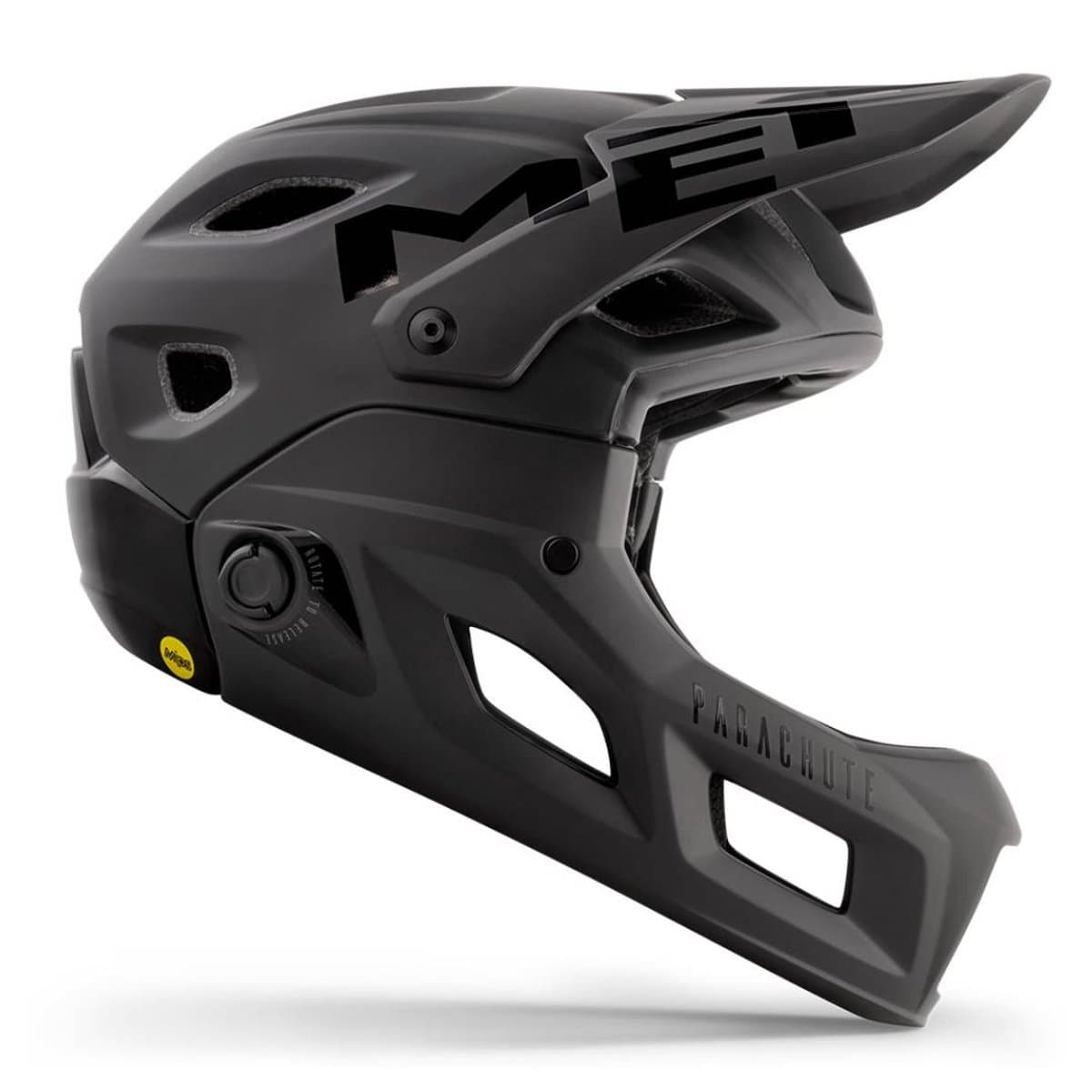 Casco MET Parachute MCR MIPS Negro Mate