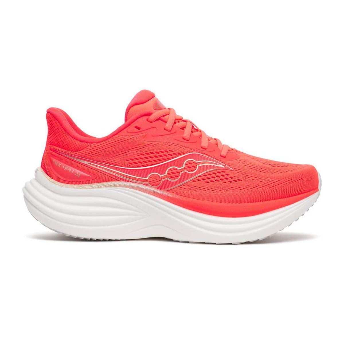Zapatillas Saucony Triumph 24 Rojo Blanco AW26 Mujer, Talla 37.5 - EUR
