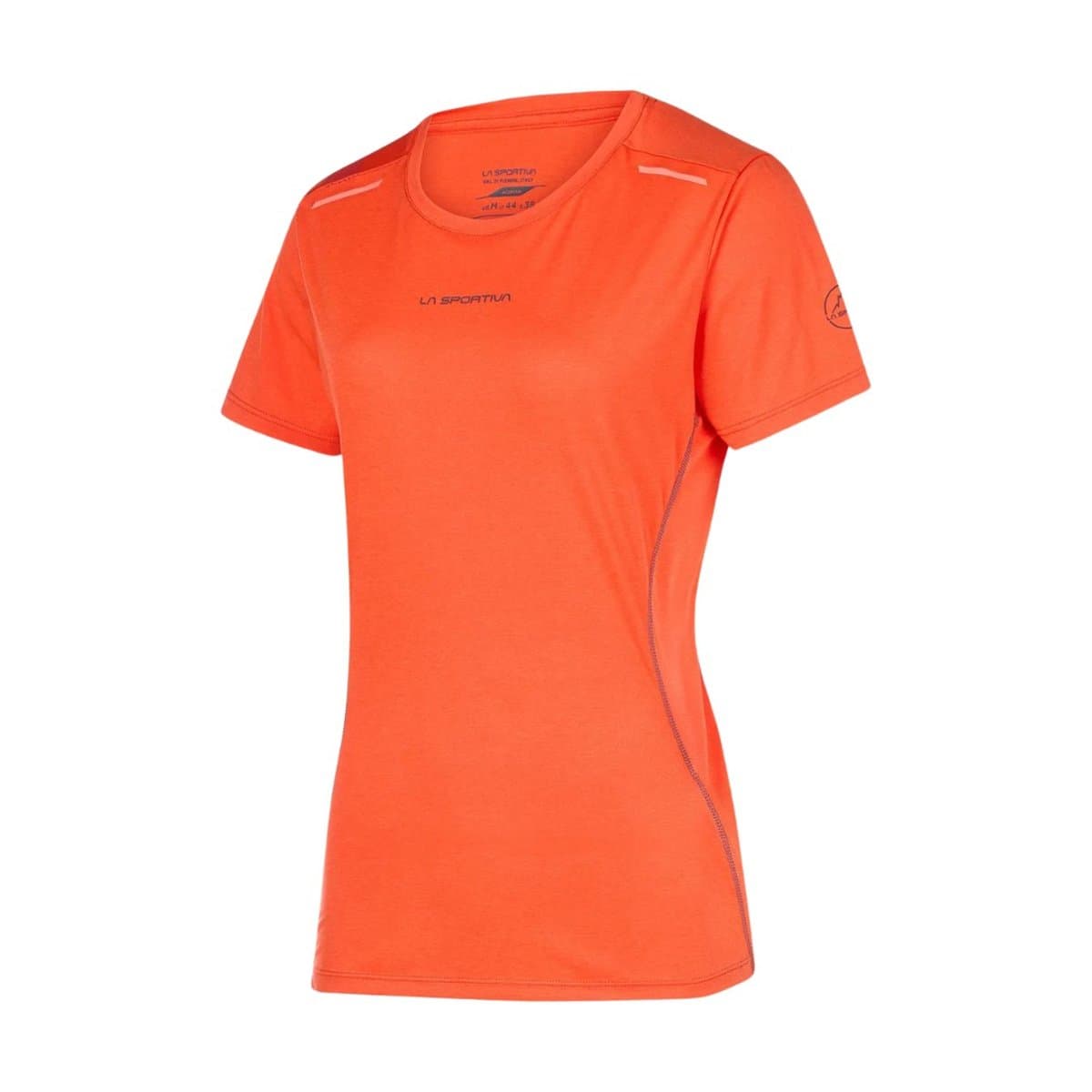 Camiseta La Sportiva Tracer Manga Corta Naranja Mujer, Talla S