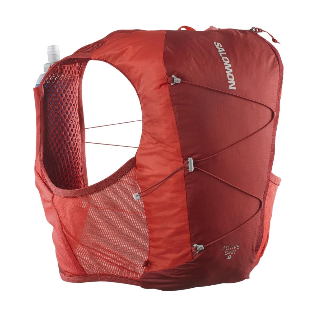 Chaleco de Running Salomon Active Skin 8 Rojo, Talla XL