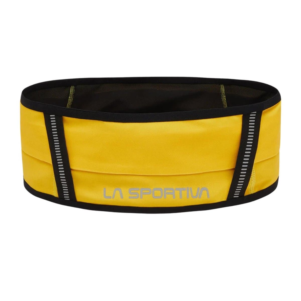 Cinturón La Sportiva Run Belt Amarillo Negro, Talla L