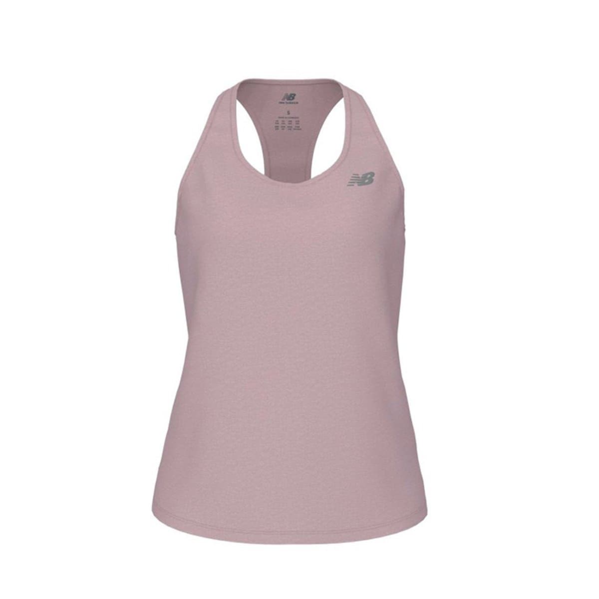 Camiseta New Balance Athletics Sin Mangas Rosa Mujer, Talla S