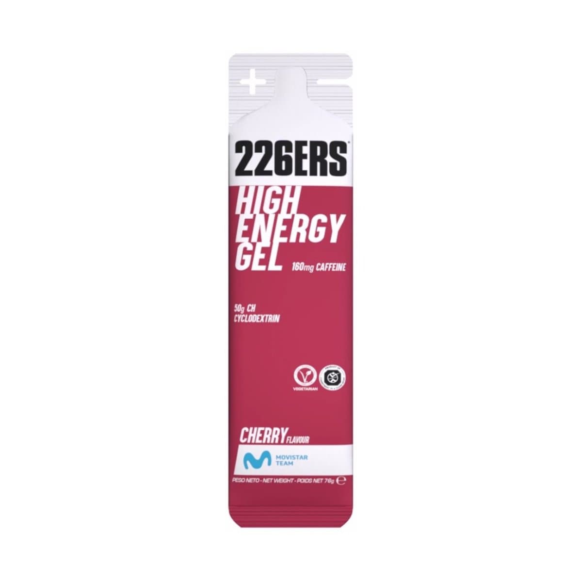 Gel energético 226ERS High Energy Cereza 76g Cafeína