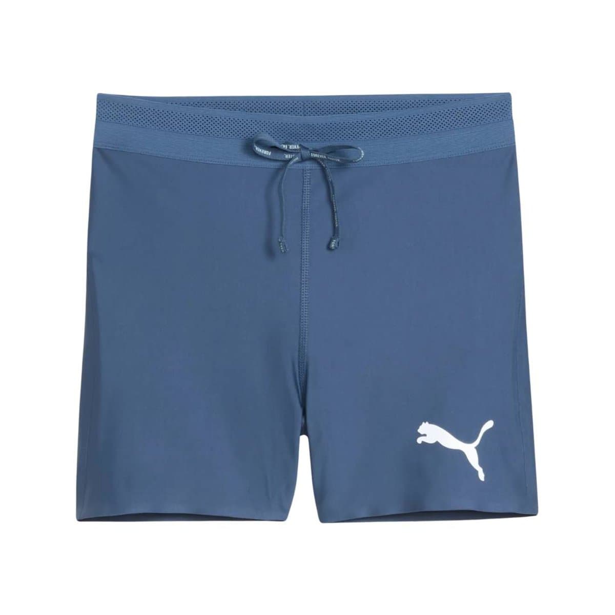 Malla Corta Puma Raceday Ultraform 3" Azul Mujer, Talla M