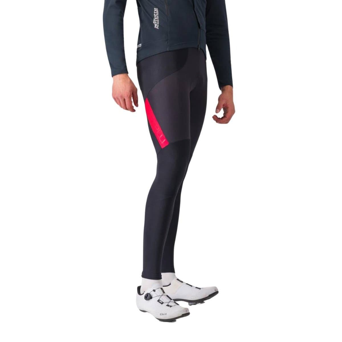 Culote Castelli Sorpasso RoS Negro Rojo