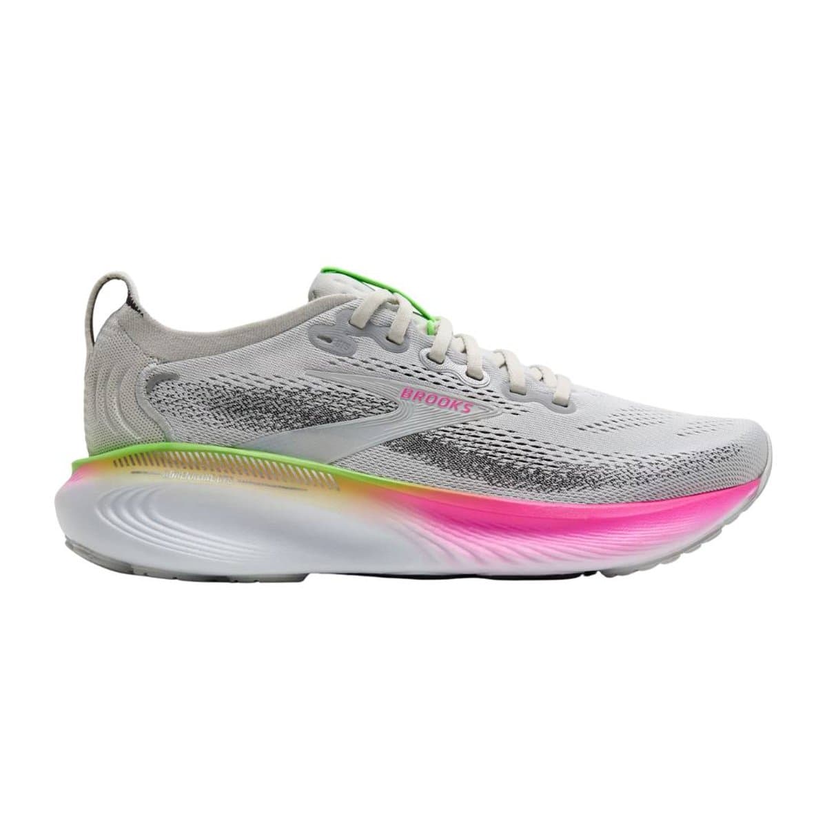 Zapatillas Brooks Adrenaline GTS 25 Gris Rosa SS26 Mujer, Talla 43 - EUR