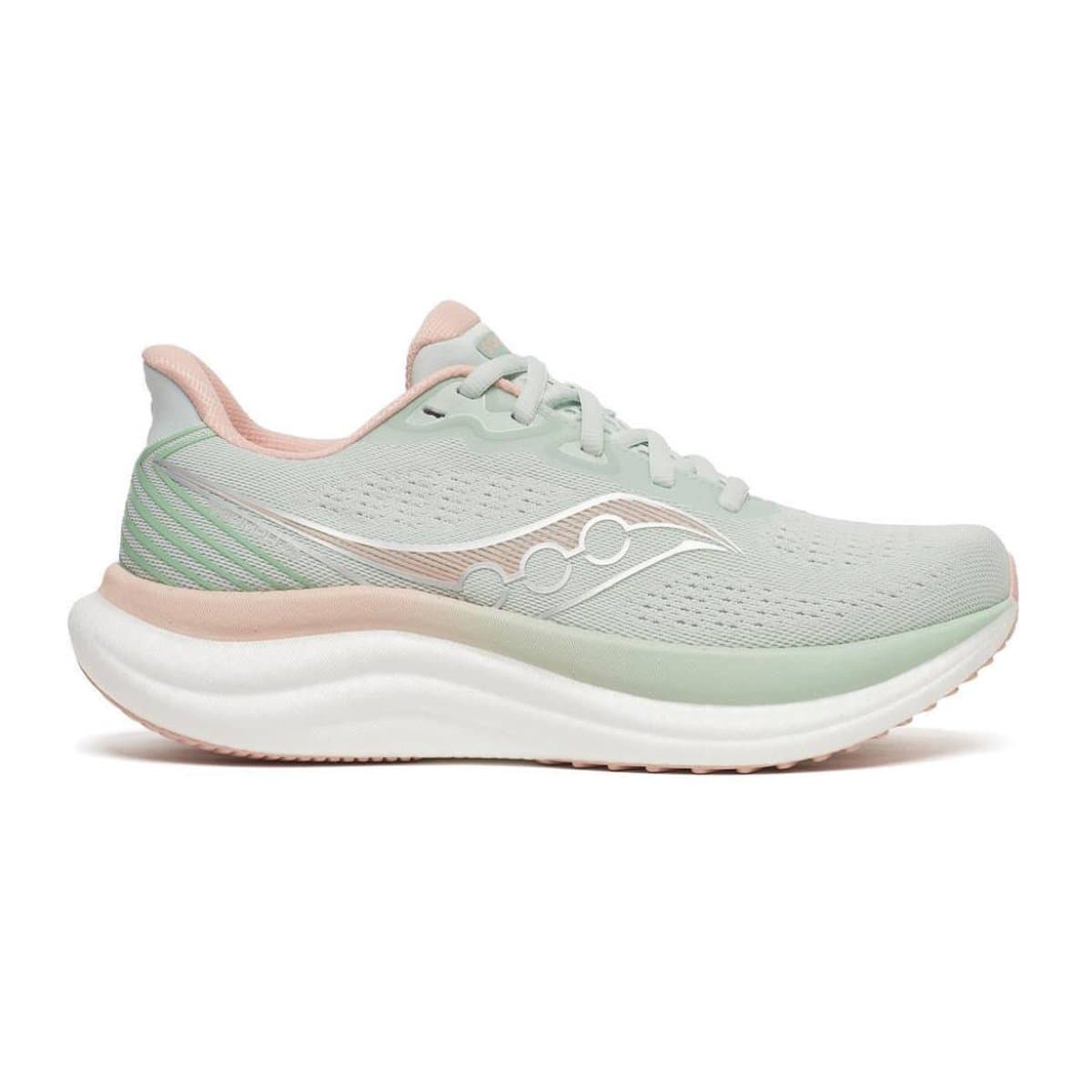 Zapatillas Saucony Triumph 23 Gris Rosa SS26 Mujer, Talla 40.5 - EUR