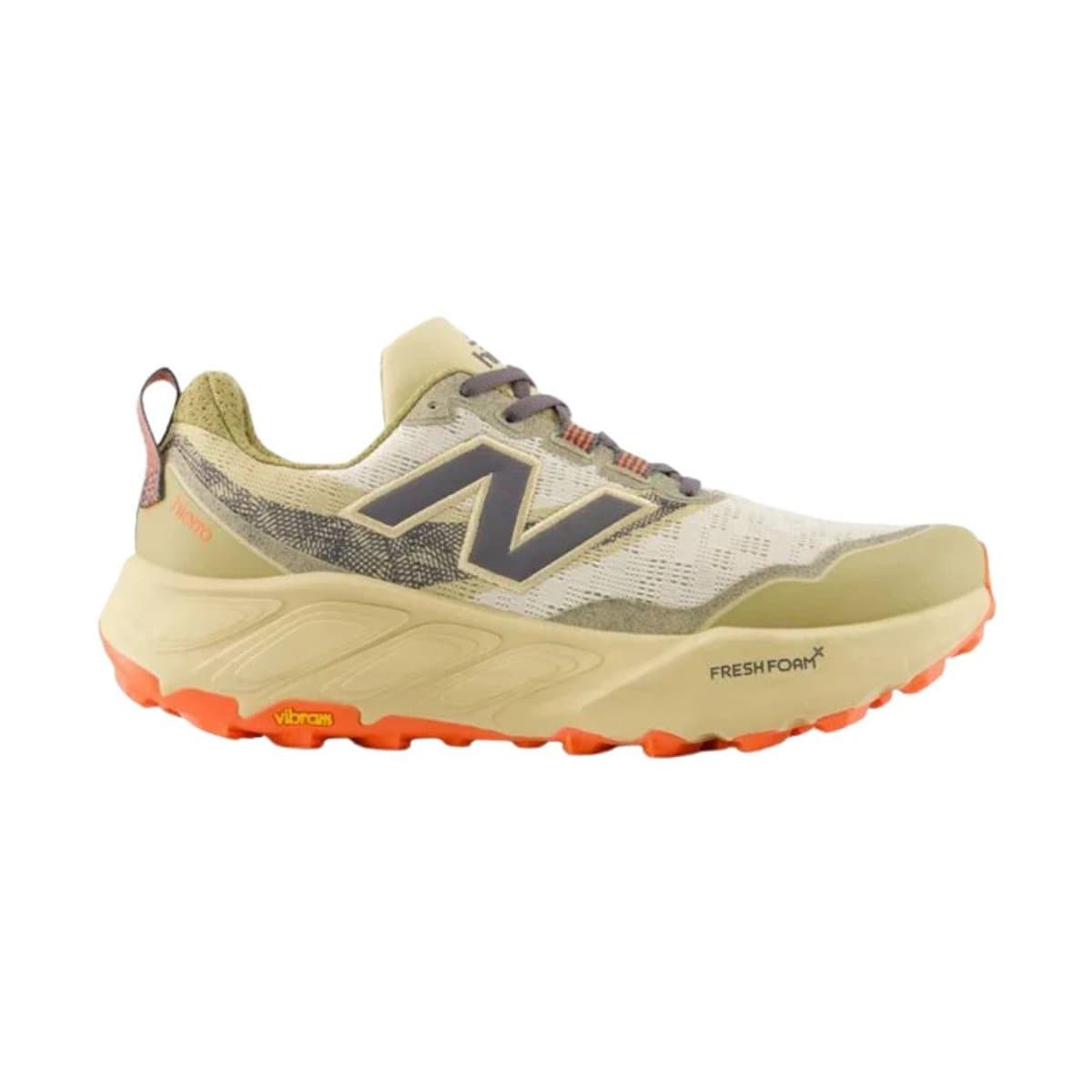 Zapatillas New Balance Fresh Foam X Hierro v9 Beige Naranja SS26, Talla 42.5 - EUR