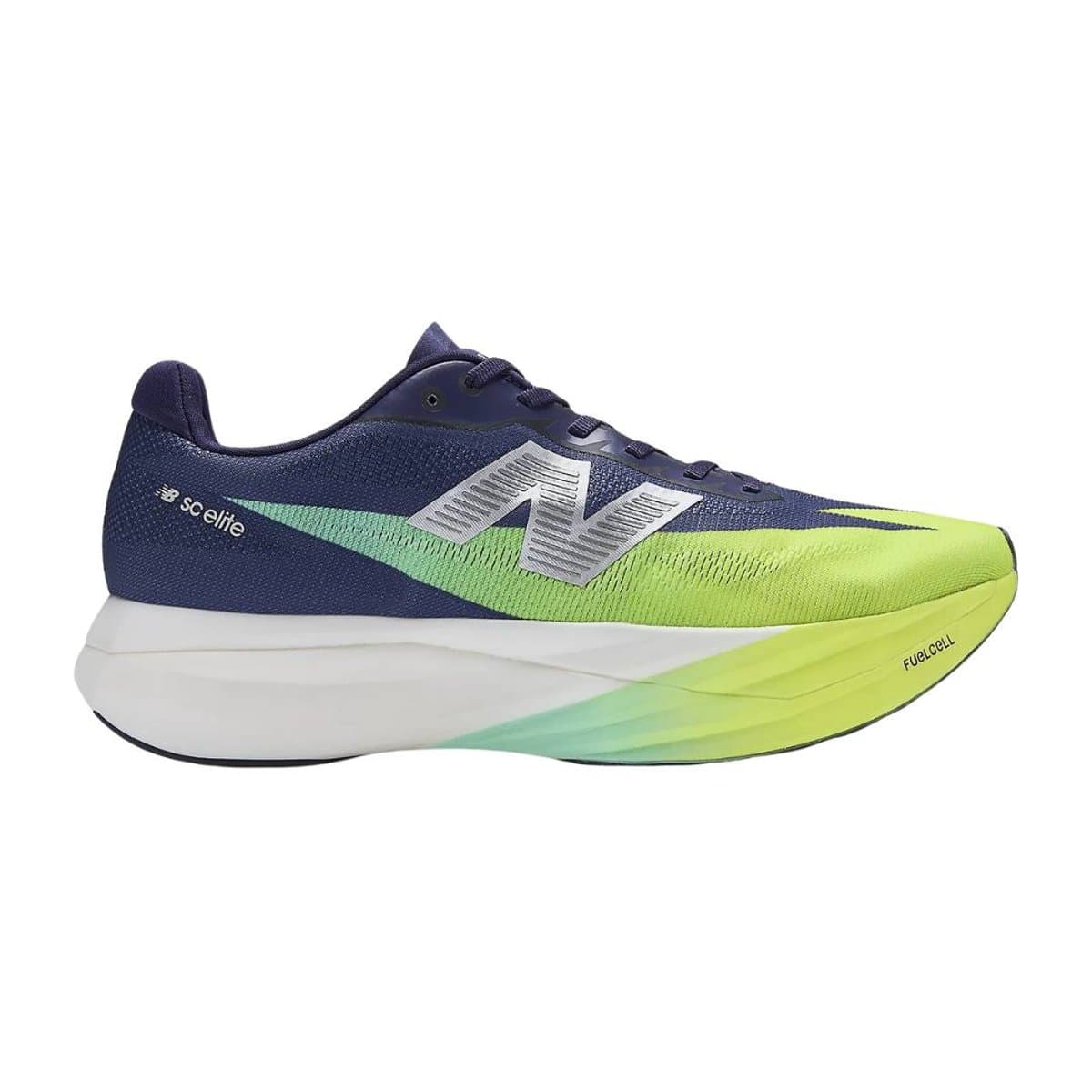 Zapatillas New Balance FuelCell SuperComp Elite v5 Azul Verde SS26, Talla 43 - EUR