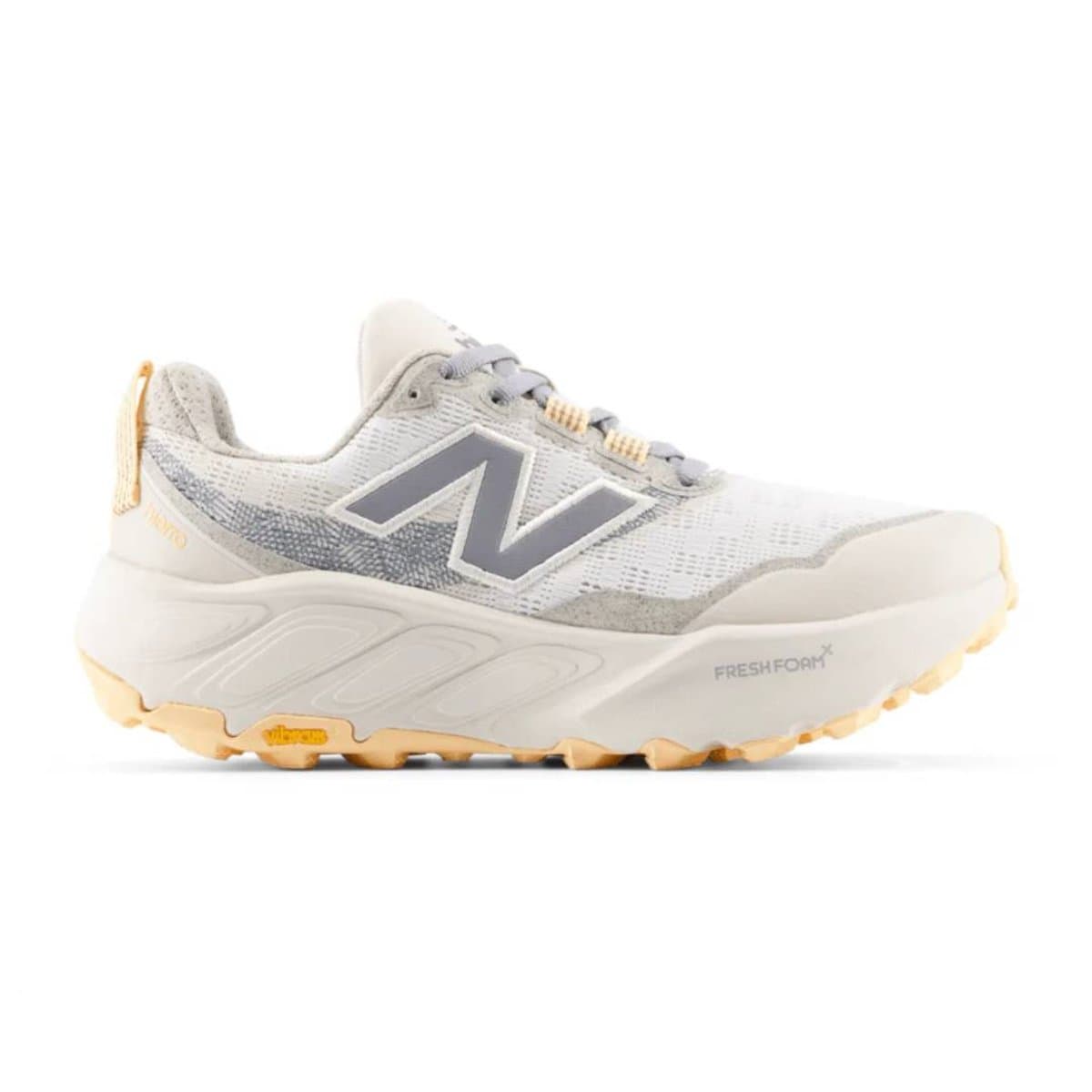 Zapatillas New Balance Fresh Foam X Hierro v9 Blanco Beige SS26 Mujer, Talla 37 - EUR