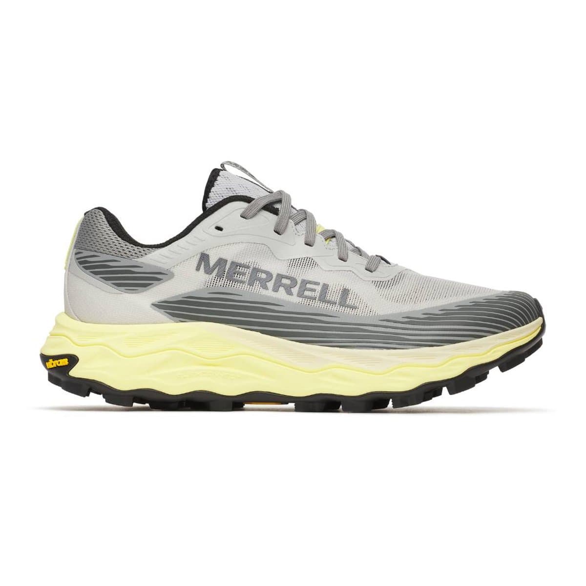 Zapatillas Merrell Agility Peak 6 Gris Amarillo SS26, Talla 44.5 - EUR