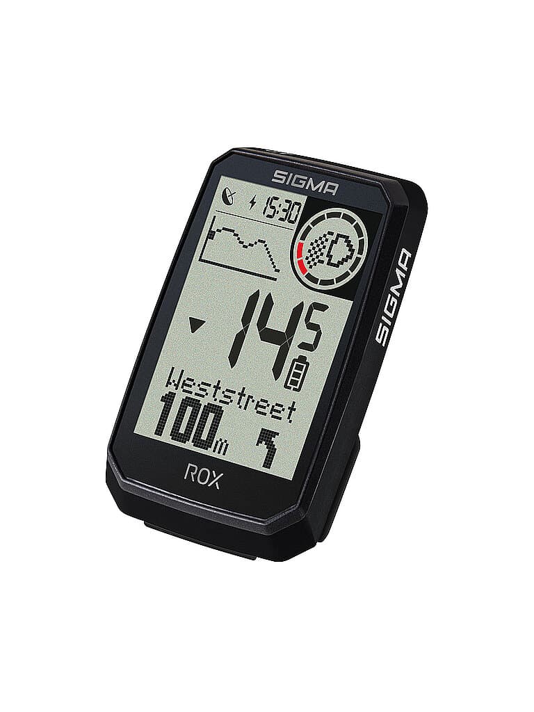 SIGMA Ciclocomputador ROX 4.0 Endurance negro