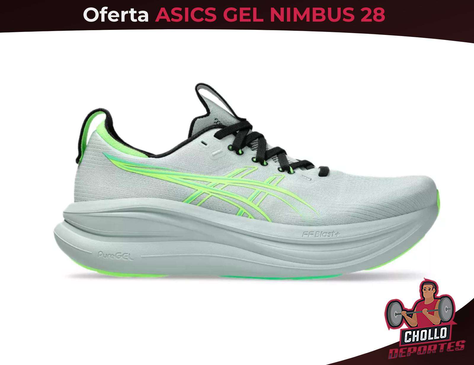 Esta oferta en las Nimbus 28 de Asics lo está petando: te quedarás sin ellas si te lo piensas